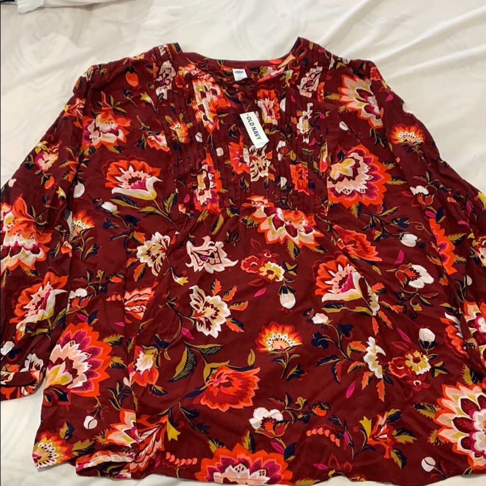 Long sleeved blouse